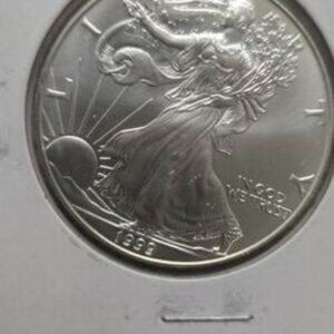 1999 Silver Eagle 1$ Beautiful Coin .999